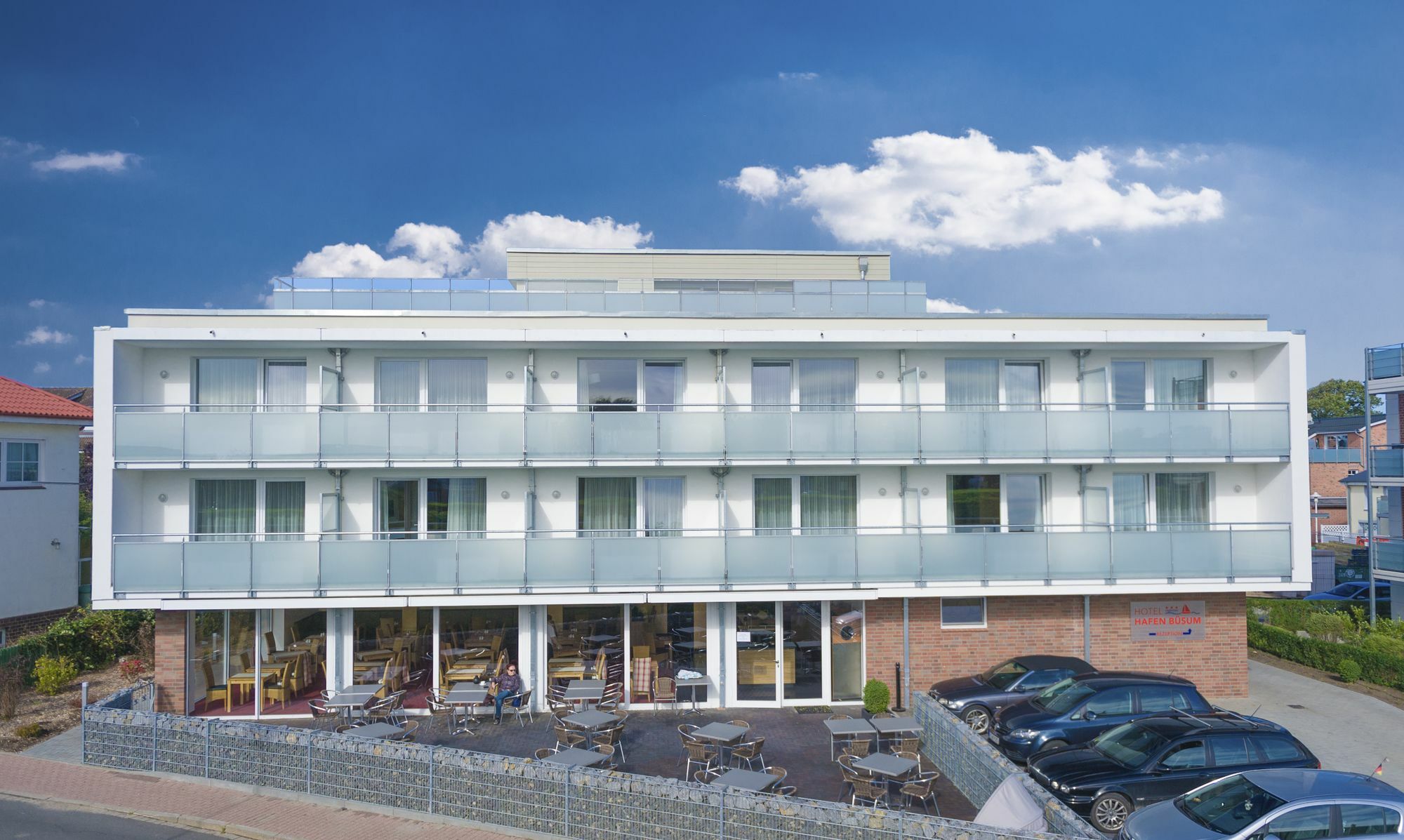 Hotel Hafen Buesum Екстер'єр фото