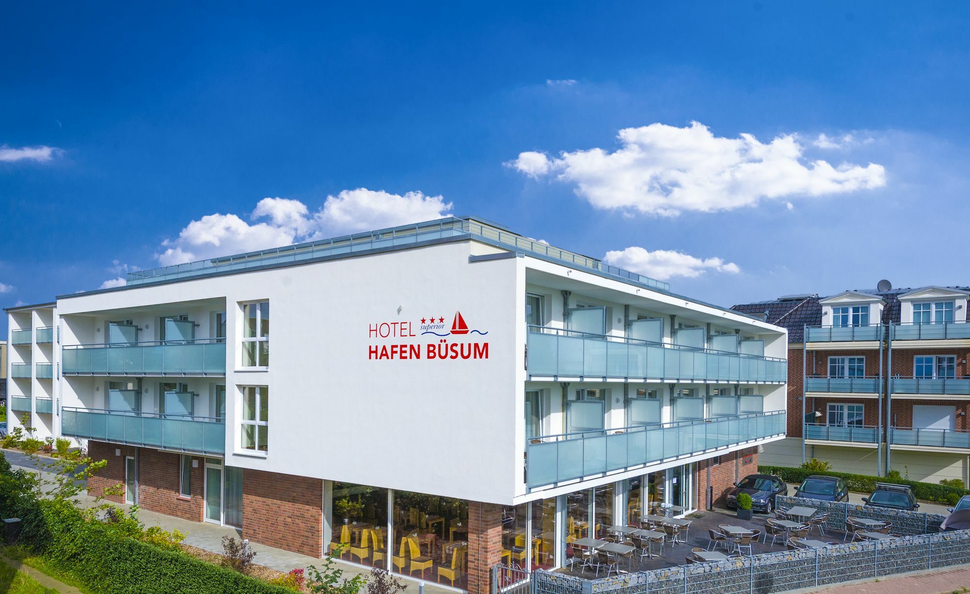 Hotel Hafen Buesum Екстер'єр фото